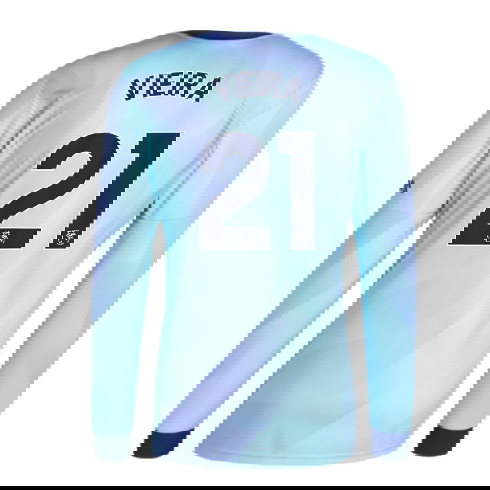 2024-2025 Arsenal Long Sleeve Third Shirt (Vieira 21)