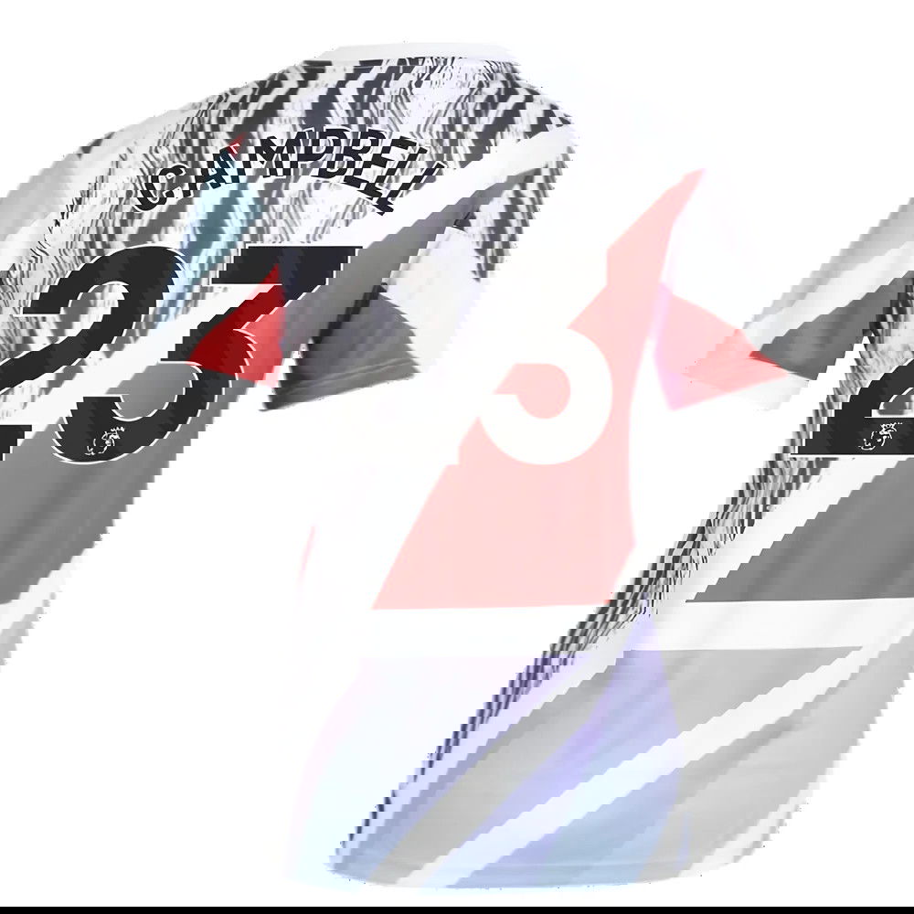 2024-2025 Arsenal Pre-Match Shirt (Scarlet) - Womens (Campbell 23)