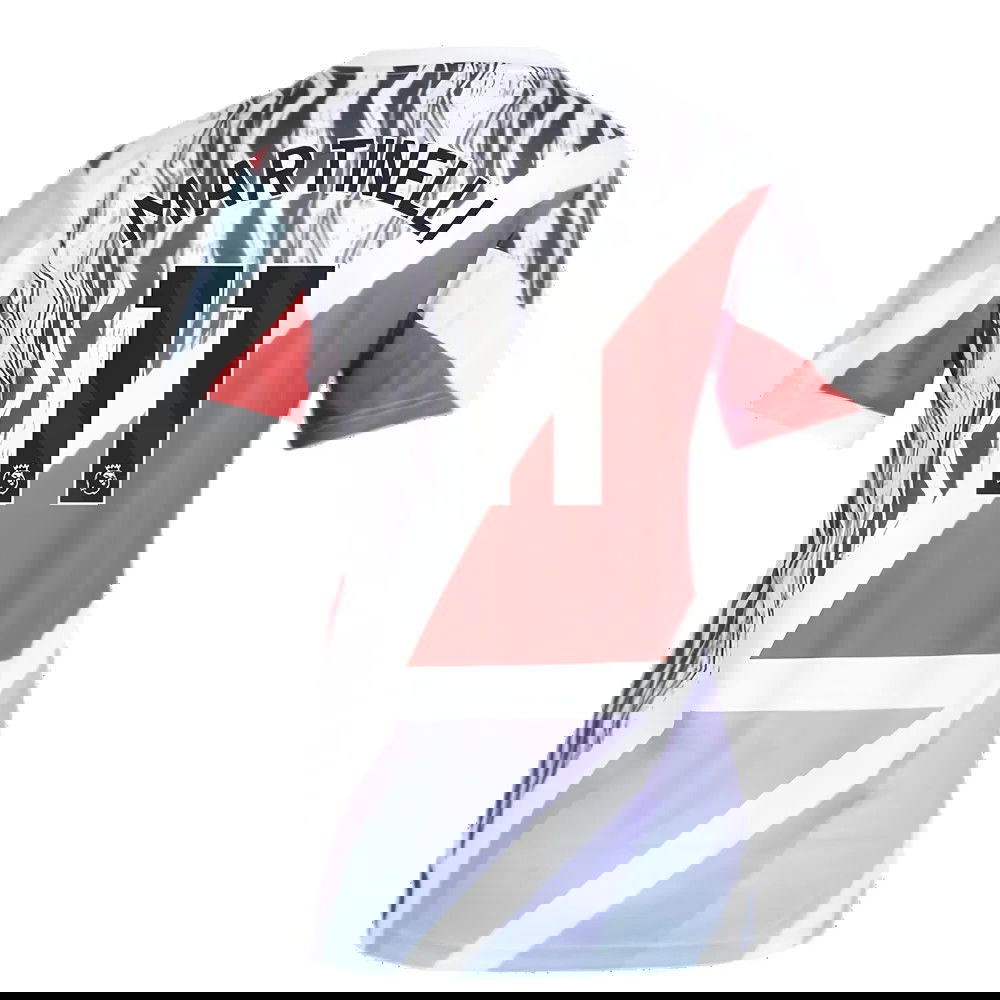 2024-2025 Arsenal Pre-Match Shirt (Scarlet) - Womens (Martinelli 11)