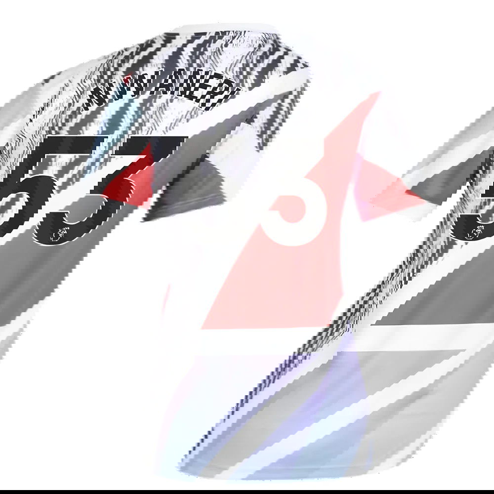 2024-2025 Arsenal Pre-Match Shirt (Scarlet) - Womens (Nwaneri 53)