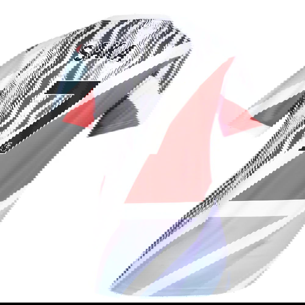 2024-2025 Arsenal Pre-Match Shirt (Scarlet) - Womens (Saka 7)