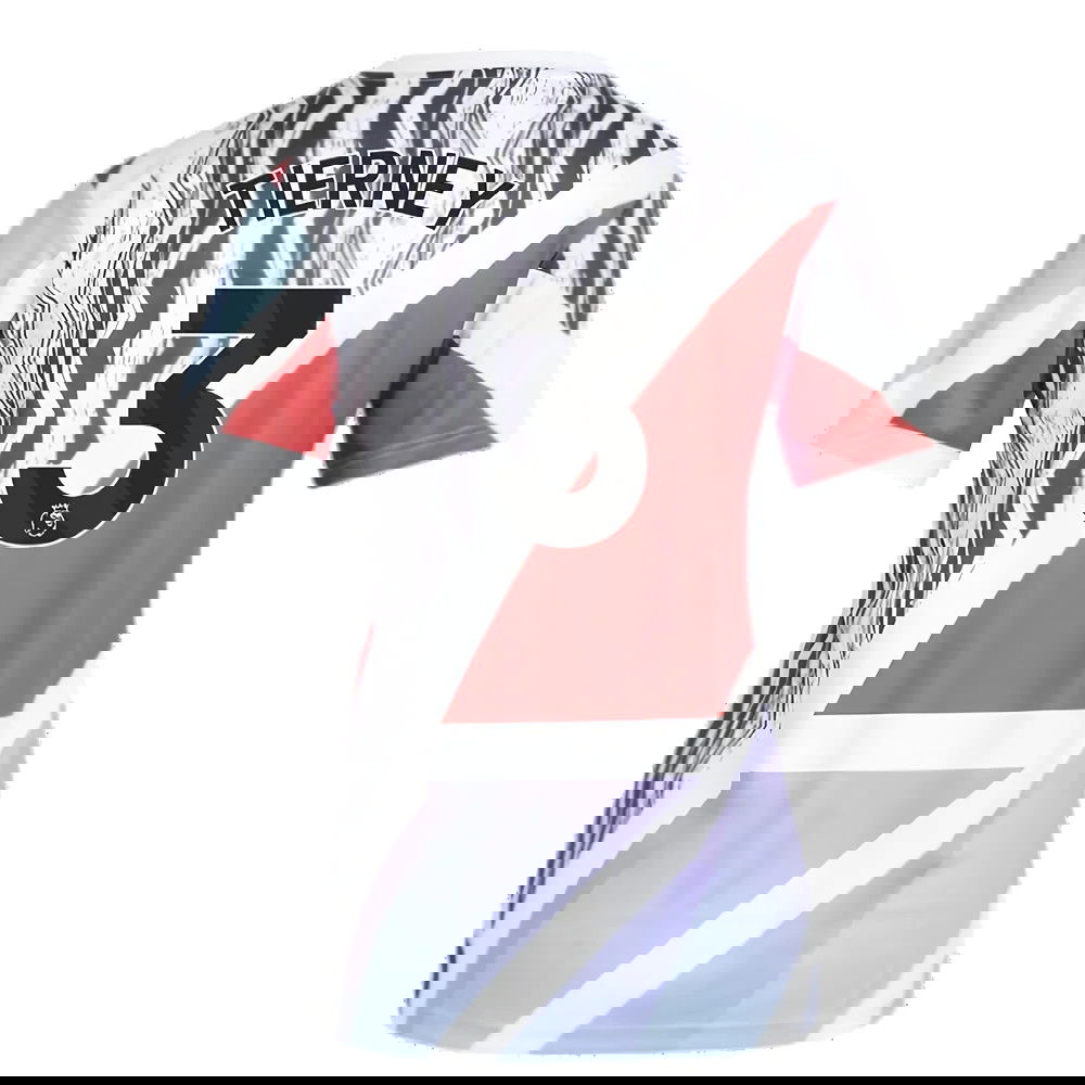 2024-2025 Arsenal Pre-Match Shirt (Scarlet) - Womens (Tierney 3)