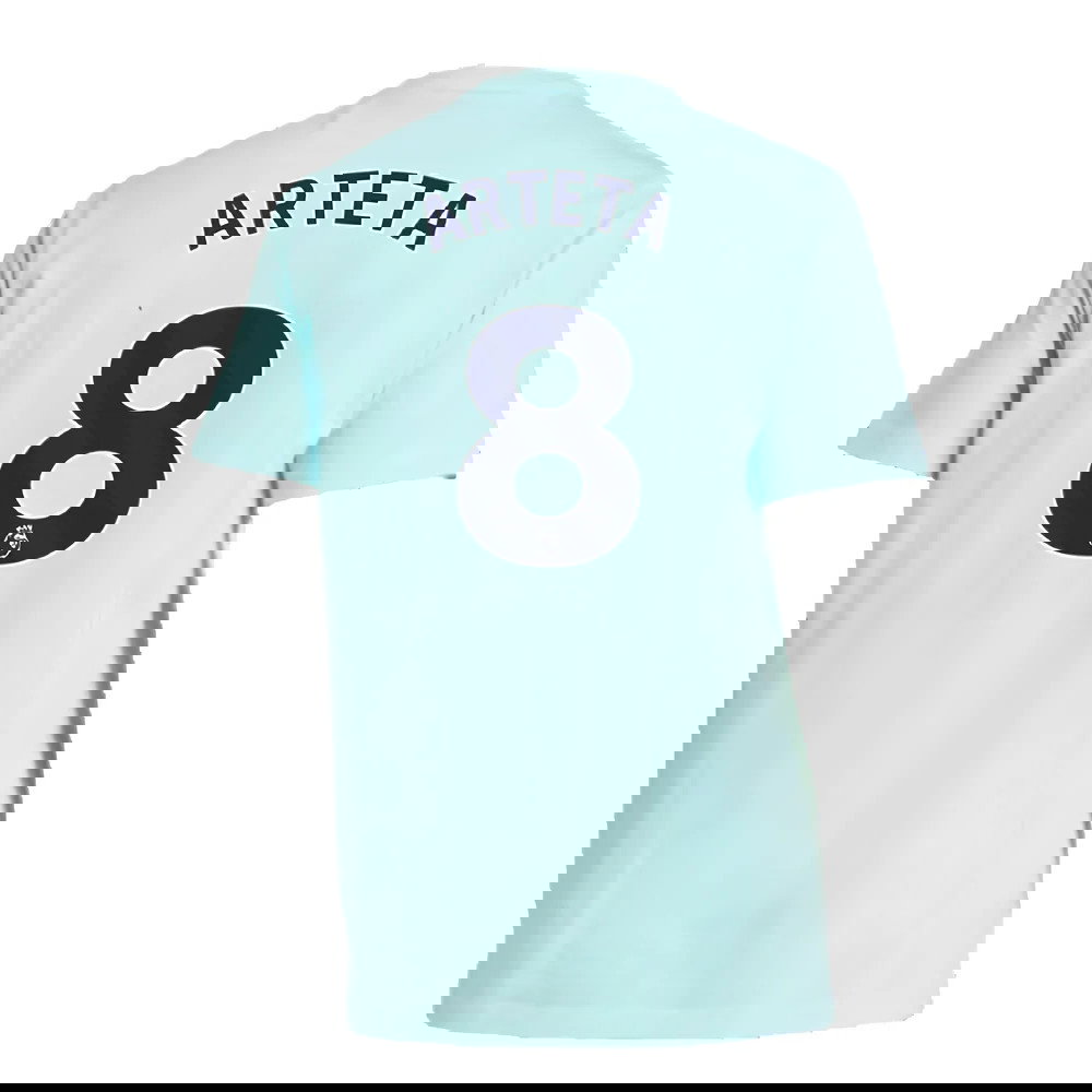 2024-2025 Arsenal Seasonal Tee (Clear Aqua) (Arteta 8)