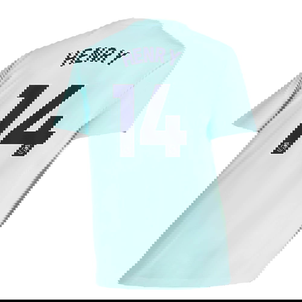 2024-2025 Arsenal Seasonal Tee (Clear Aqua) (Henry 14)