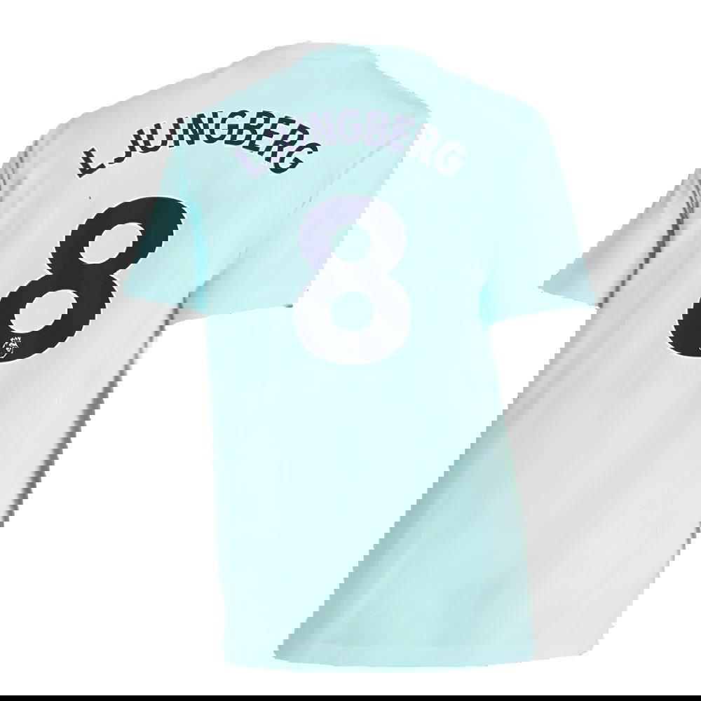 2024-2025 Arsenal Seasonal Tee (Clear Aqua) (Ljungberg 8)