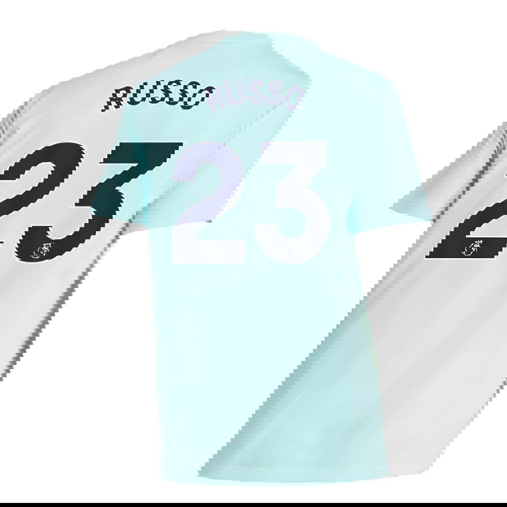 2024-2025 Arsenal Seasonal Tee (Clear Aqua) (Russo 23)