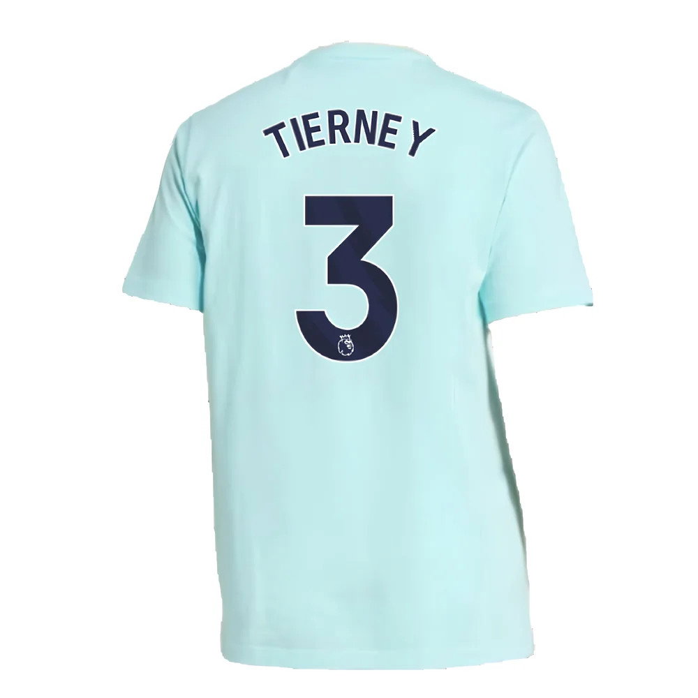 2024-2025 Arsenal Seasonal Tee (Clear Aqua) (Tierney 3)