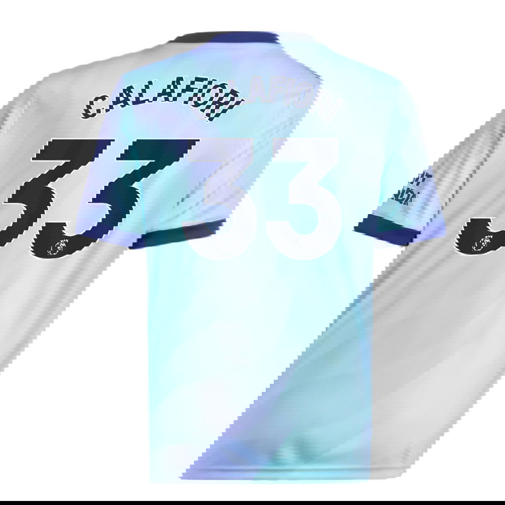 2024-2025 Arsenal Third Shirt (Kids) (Calafiori 33)