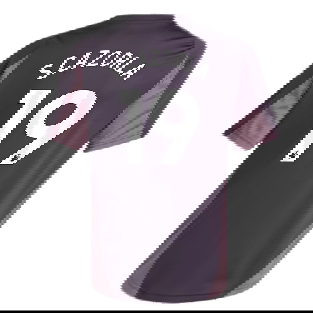 2024-2025 Arsenal Training Jersey (Aurora Black) - Kids (S.Cazorla 19)