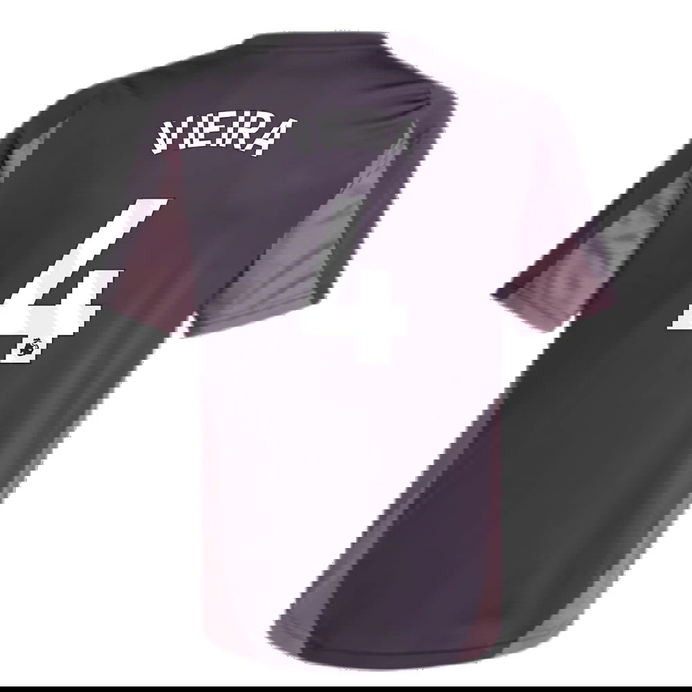 2024-2025 Arsenal Training Jersey (Aurora Black) - Kids (Vieira 4)