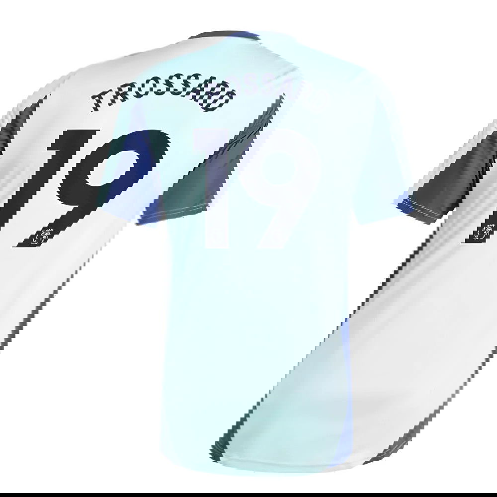 2024-2025 Arsenal Training Jersey (Clear Aqua) (Trossard 19)