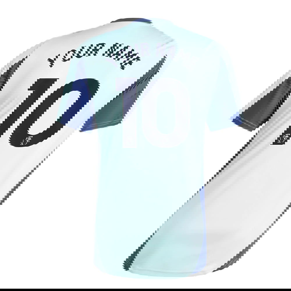 2024-2025 Arsenal Training Jersey (Clear Aqua) (Your Name)