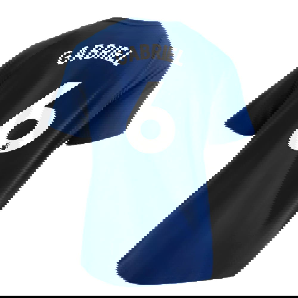 2024-2025 Arsenal Training Tee (Night Sky) (Gabriel 6)