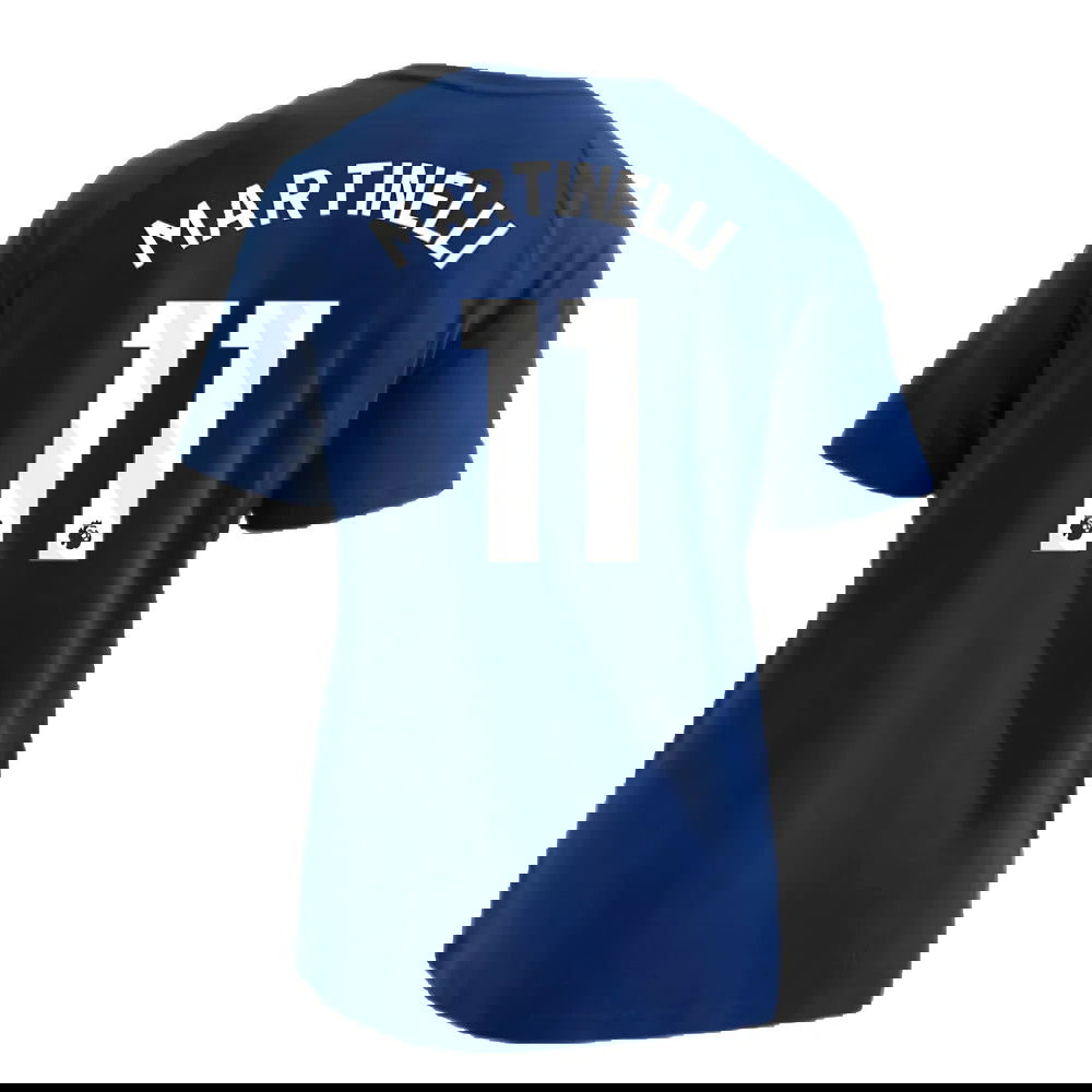 2024-2025 Arsenal Training Tee (Night Sky) (Martinelli 11)