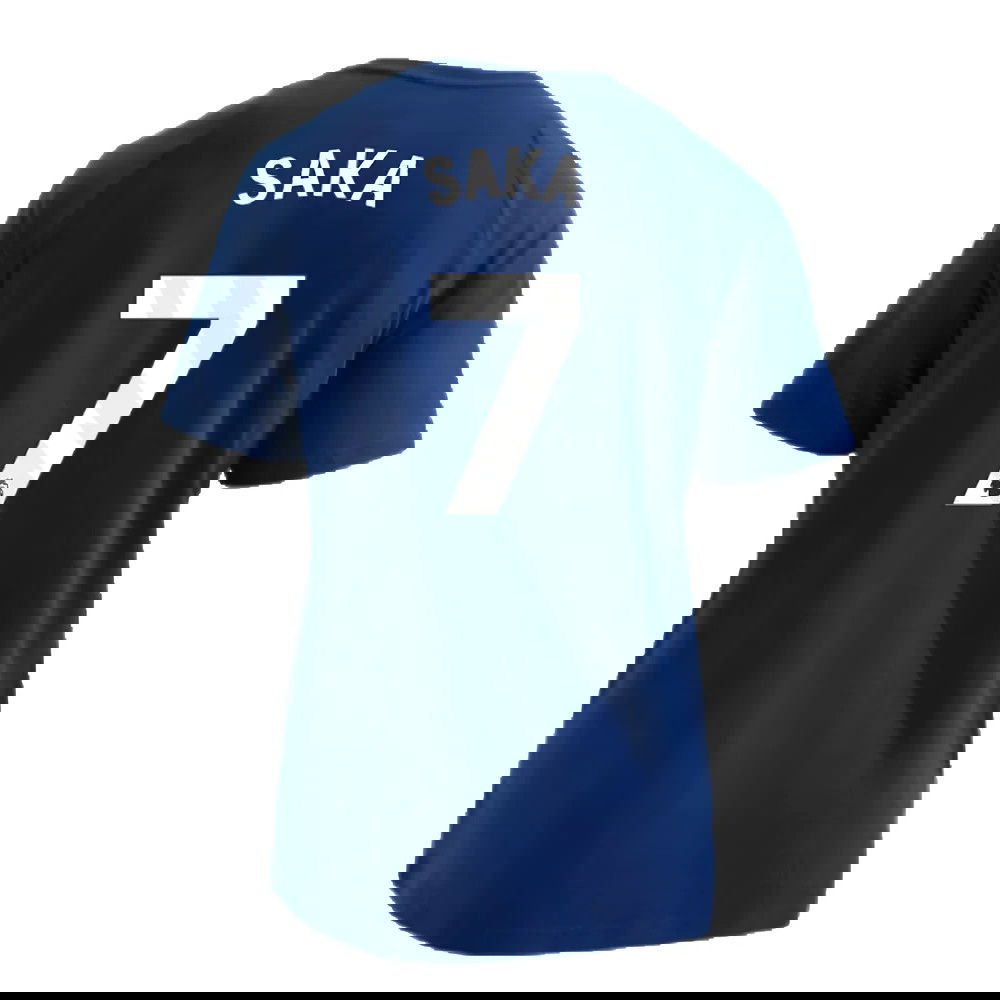 2024-2025 Arsenal Training Tee (Night Sky) (Saka 7)