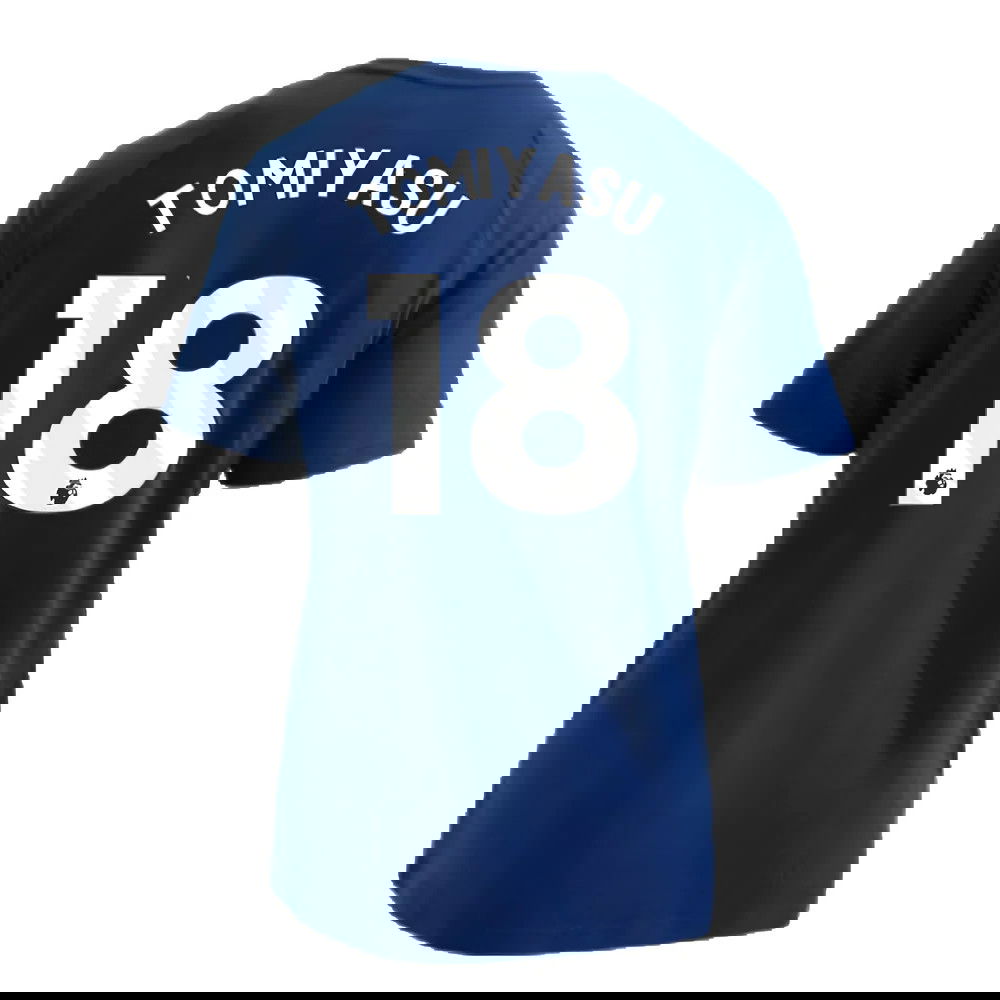 2024-2025 Arsenal Training Tee (Night Sky) (Tomiyasu 18)