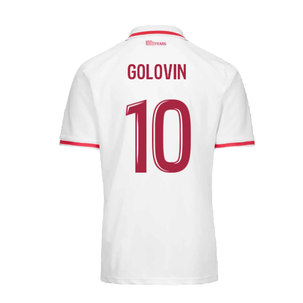 2024-2025 AS Monaco Home Shirt (Golovin 10)