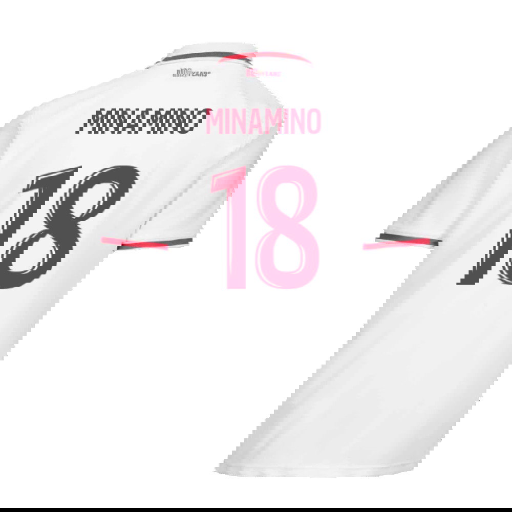 2024-2025 AS Monaco Home Shirt (Minamino 18)