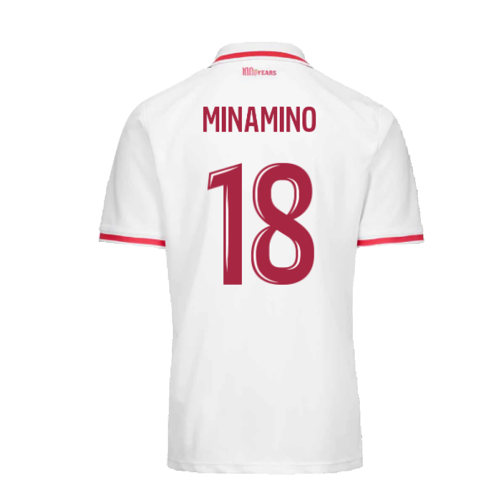 2024-2025 AS Monaco Home Shirt (Minamino 18)