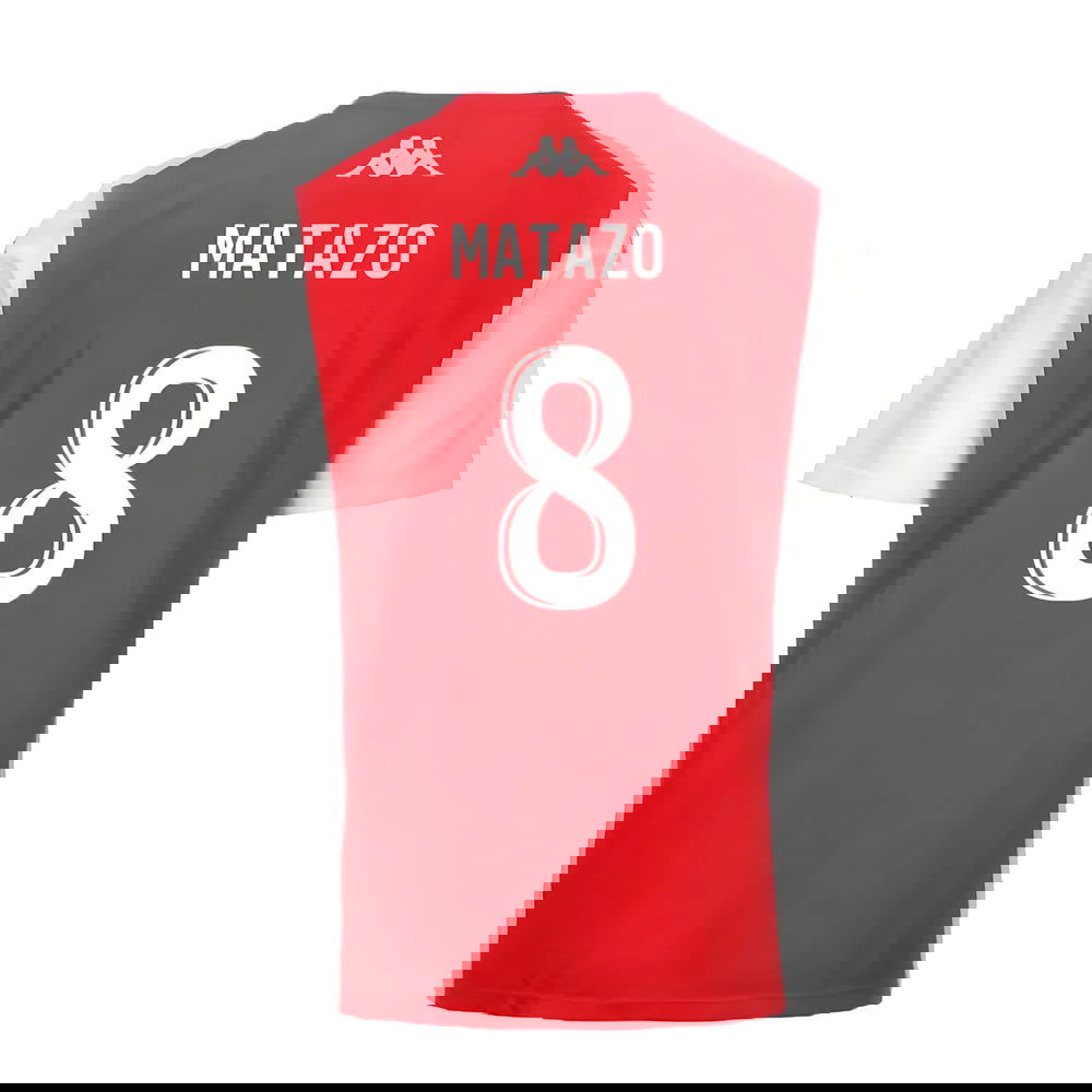 2024-2025 AS Monaco Player Training Shirt (Red) (Matazo 8)