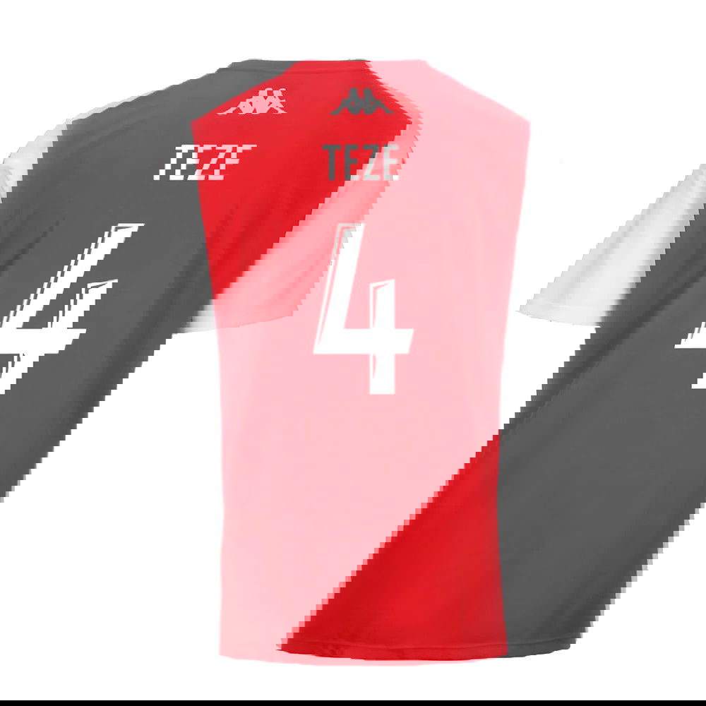 2024-2025 AS Monaco Player Training Shirt (Red) (Teze 4)