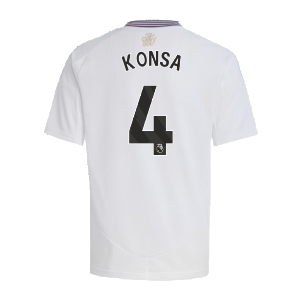 2024-2025 Aston Villa Away Shirt (Kids) (Konsa 4)