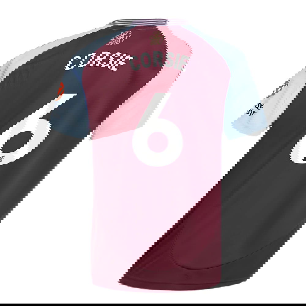 2024-2025 Aston Villa Home Shirt (Corsie 6)
