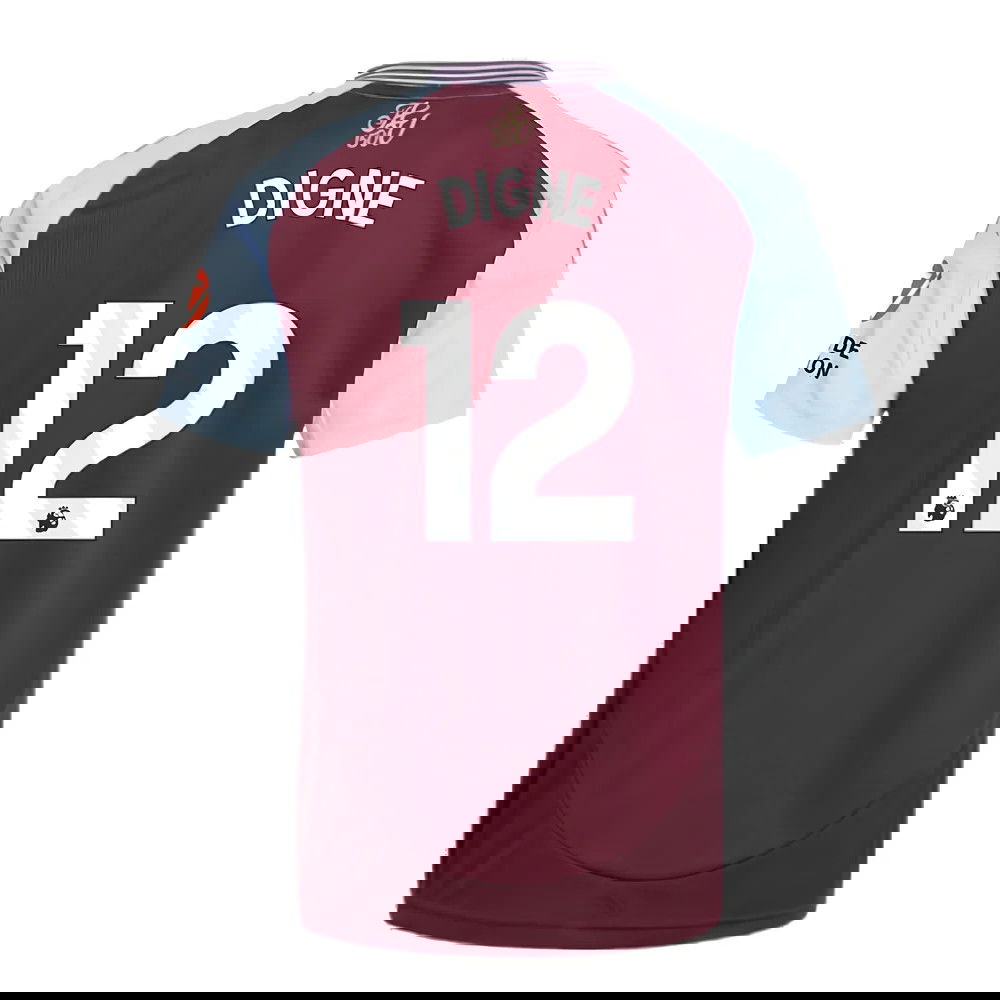 2024-2025 Aston Villa Home Shirt (Digne 12)