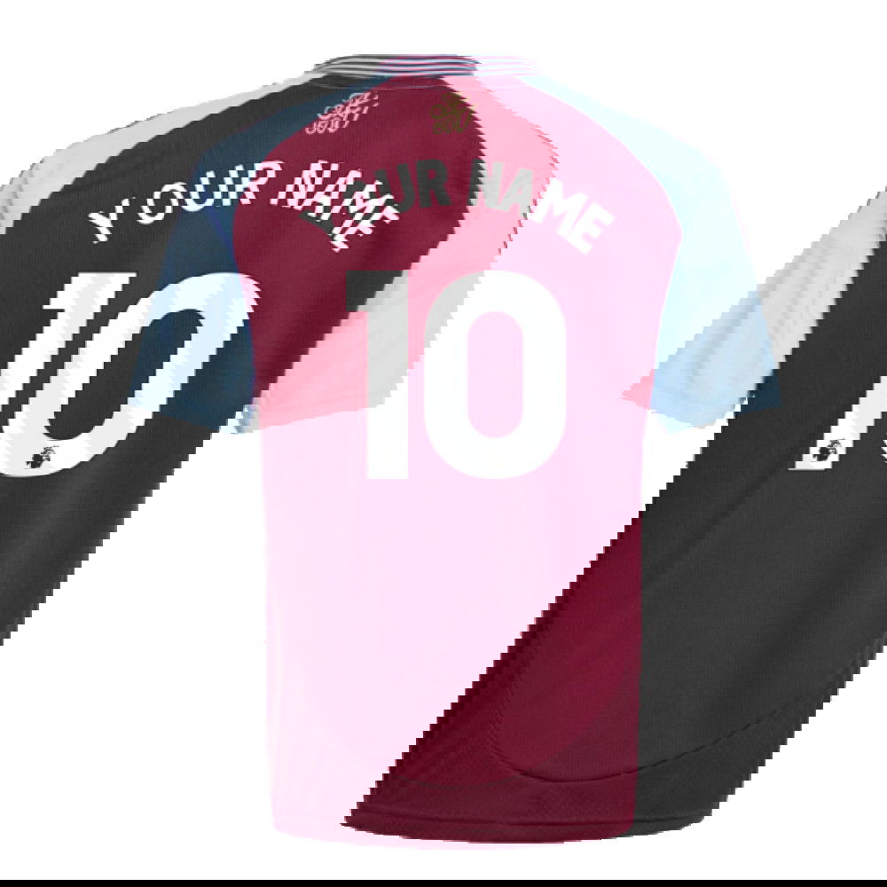 2024-2025 Aston Villa Home Shirt (Kids) (Your Name)