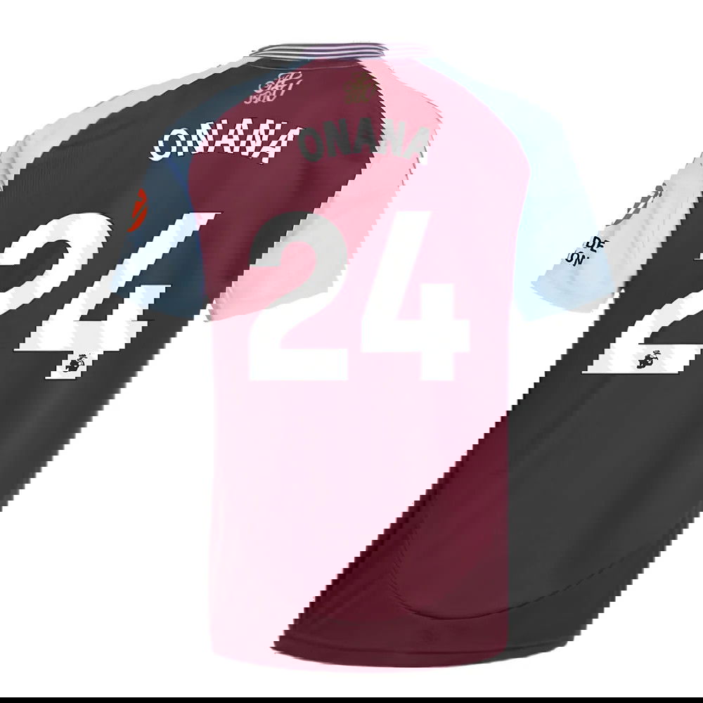 2024-2025 Aston Villa Home Shirt (Onana 24)