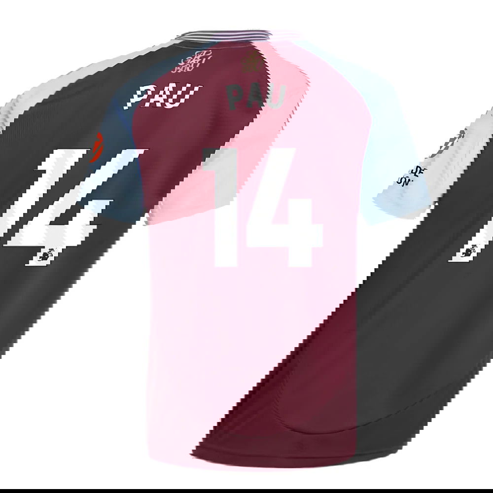 2024-2025 Aston Villa Home Shirt (Pau 14)