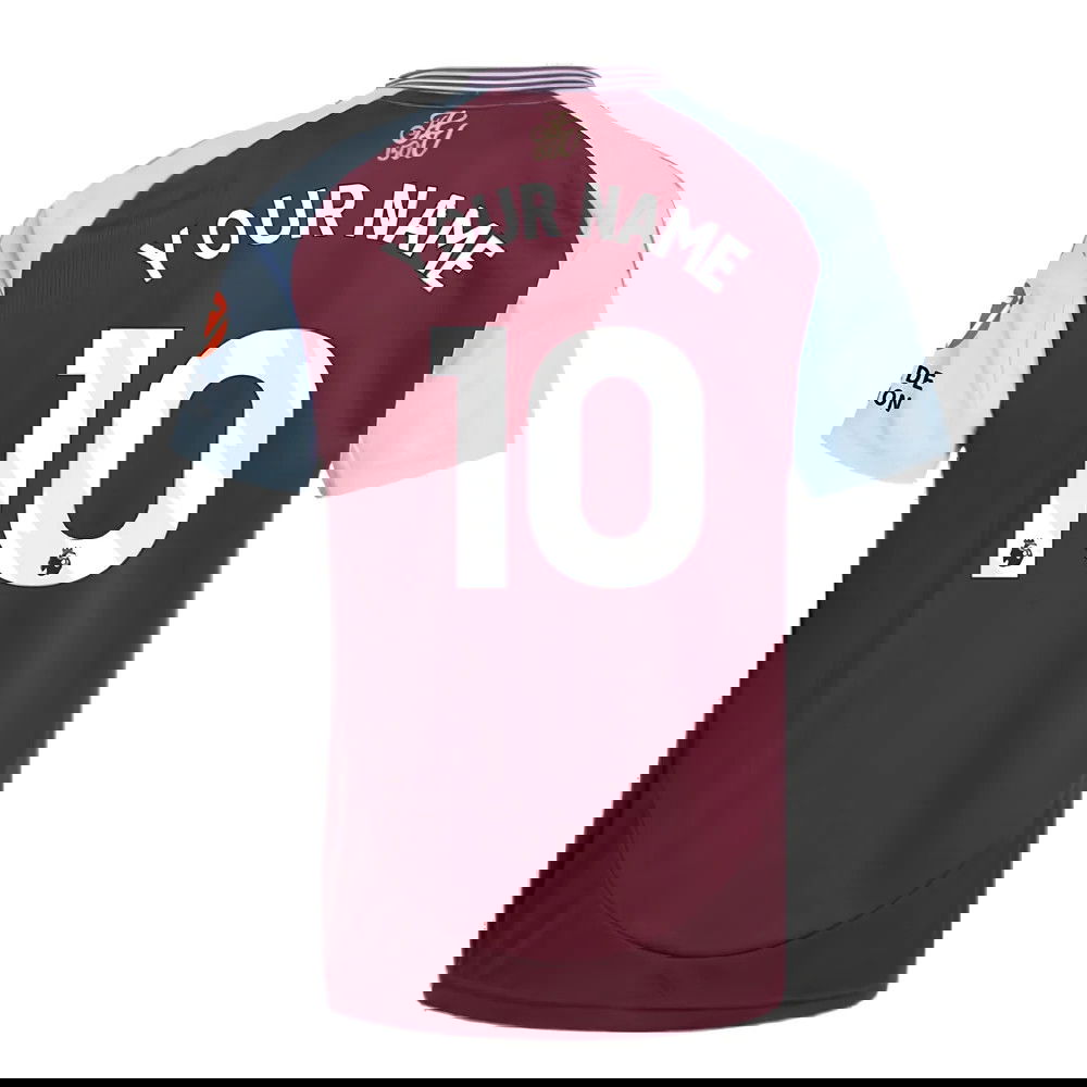 2024-2025 Aston Villa Home Shirt (Your Name)