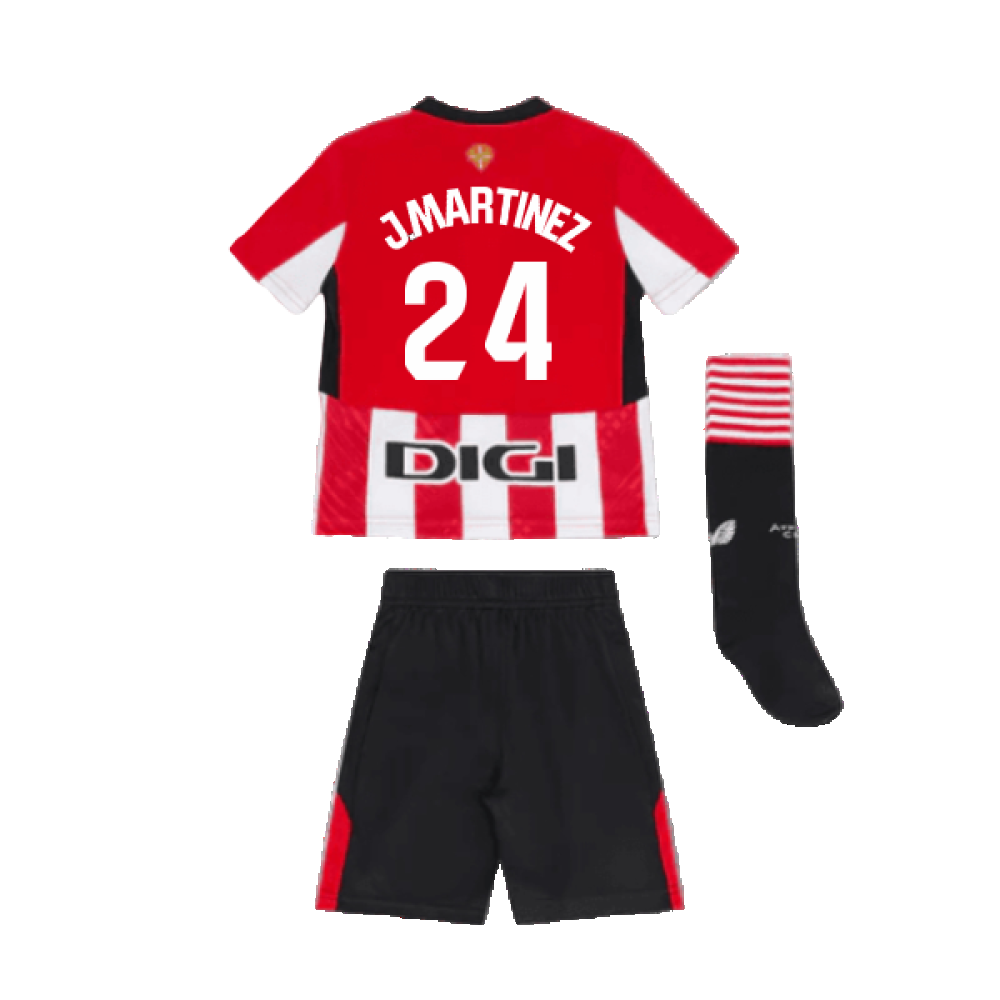 2024-2025 Athletic Bilbao Home Mini Kit (J.Martinez 24)