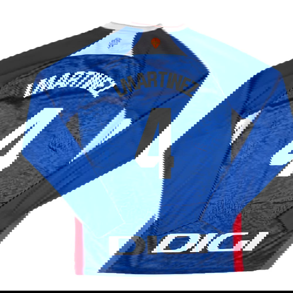 2024-2025 Athletic Bilbao Long Sleeve Away Shirt (I.Martinez 4)