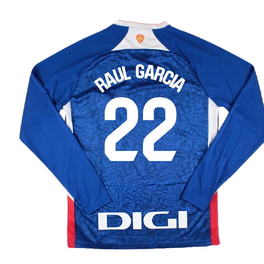 2024-2025 Athletic Bilbao Long Sleeve Away Shirt (Raul Garcia 22)