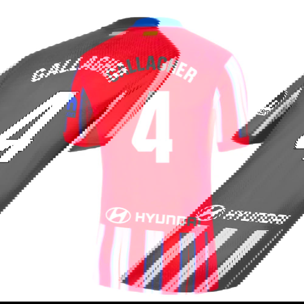 2024-2025 Atletico Madrid Home Shirt (Gallagher 4)