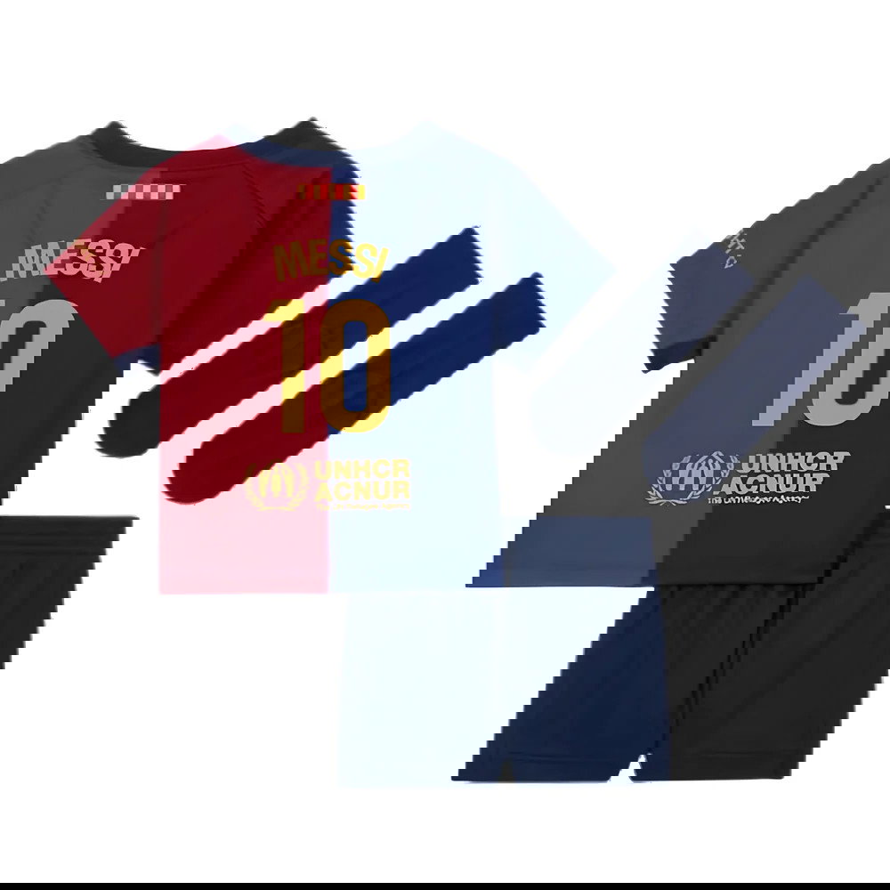 2024-2025 Barcelona Home Baby Kit (Messi 10)