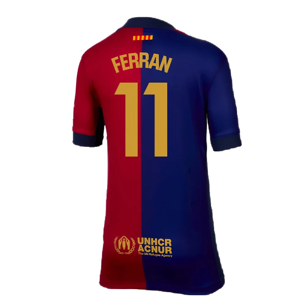 2024-2025 Barcelona Home Shirt (Kids) (Ferran 11)