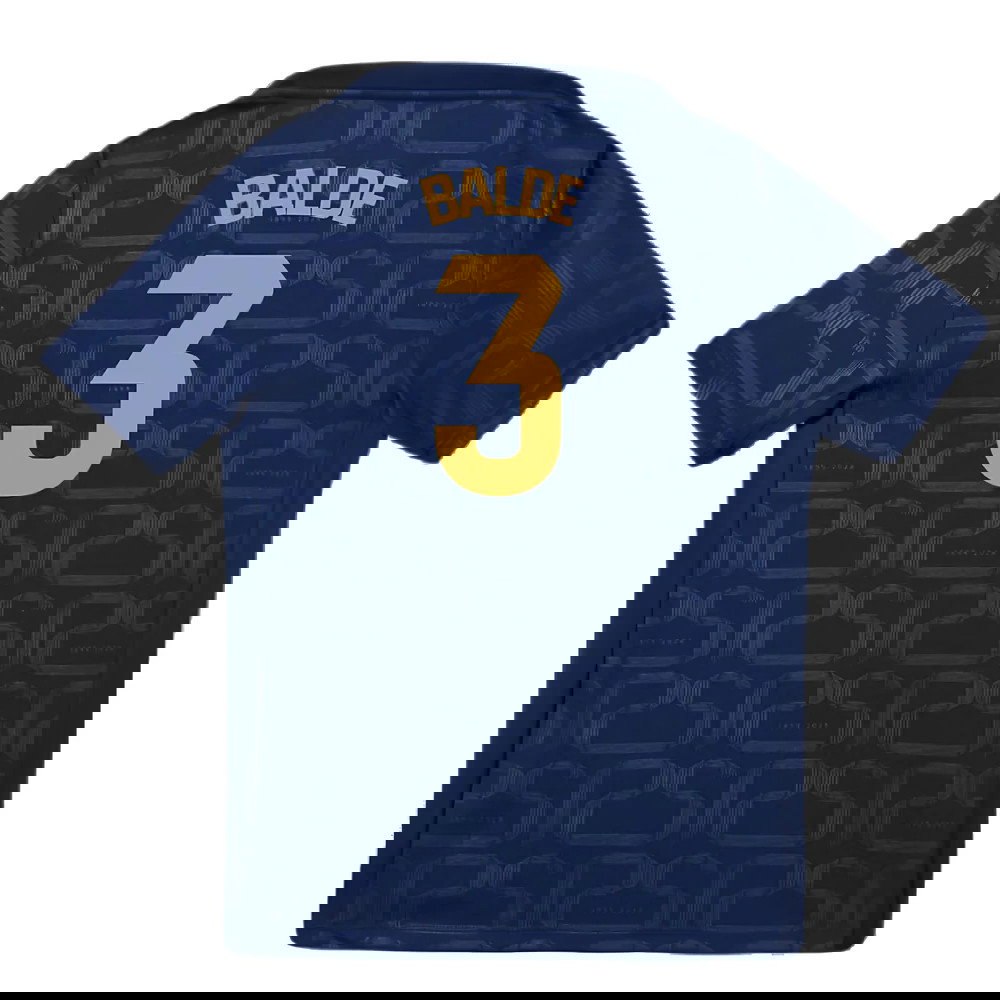 2024-2025 Barcelona Pre-Match Training Shirt (Navy) - Kids (Balde 3)