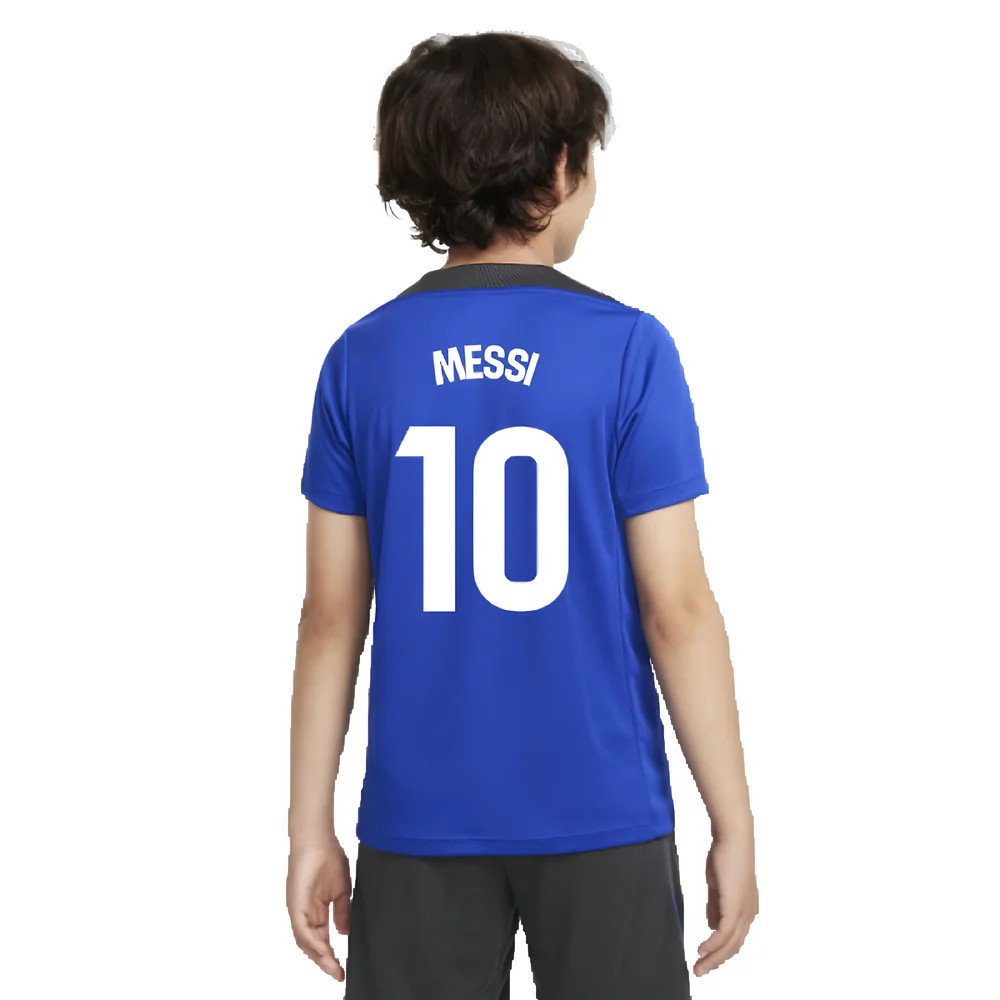 2024-2025 Barcelona Third Training Shirt (Blue) - Kids (Messi 10)
