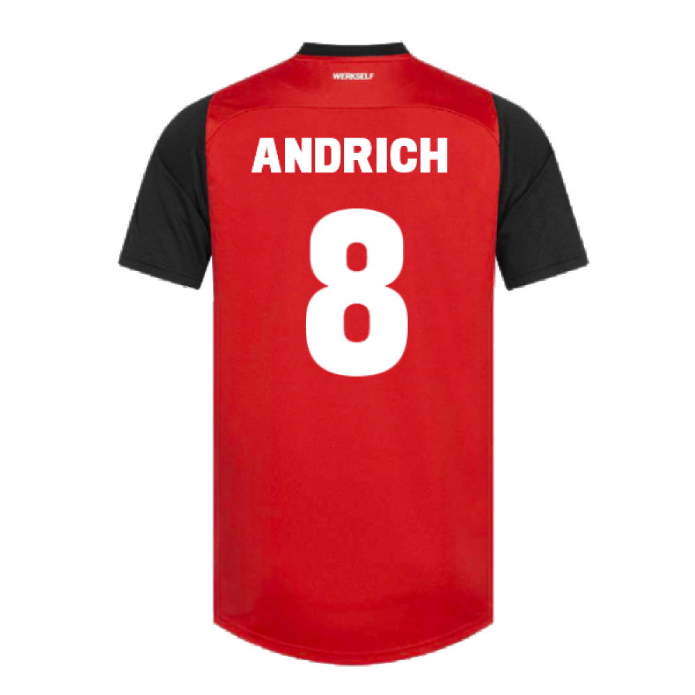 2024-2025 Bayer Leverkusen Home Shirt (Kids) (Andrich 8)
