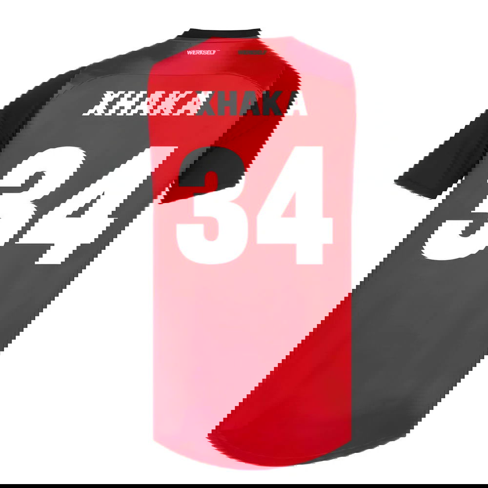 2024-2025 Bayer Leverkusen Home Shirt (Xhaka 34)