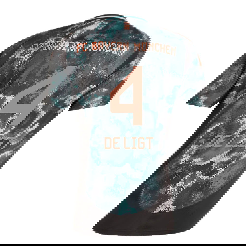 2024-2025 Bayern Munich Away Shirt (De Ligt 4)