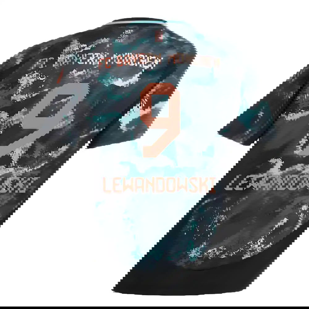 2024-2025 Bayern Munich Away Shirt (Kids) (Lewandowski 9)