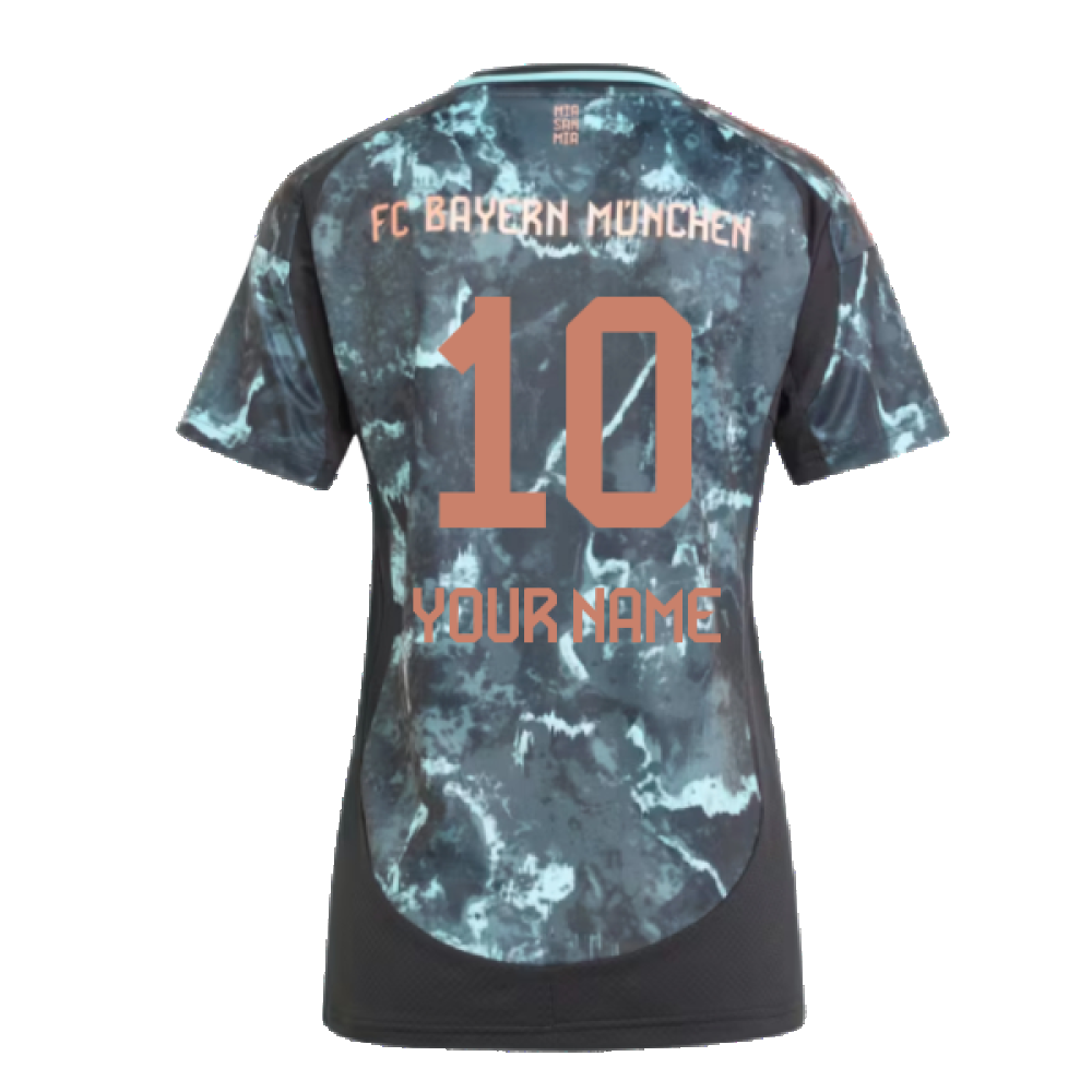 2024-2025 Bayern Munich Away Shirt (Womens) (Your Name)