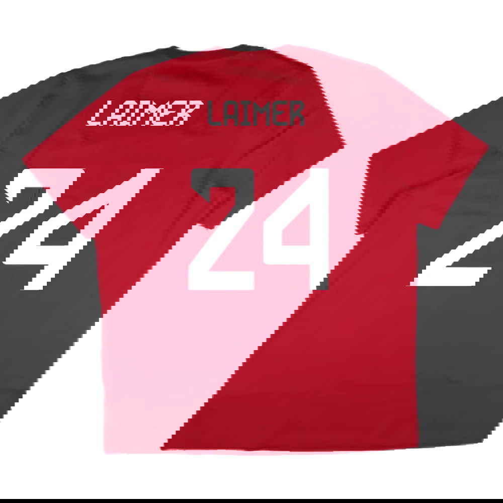 2024-2025 Bayern Munich DNA Graphic Tee (Red) (Laimer 24)