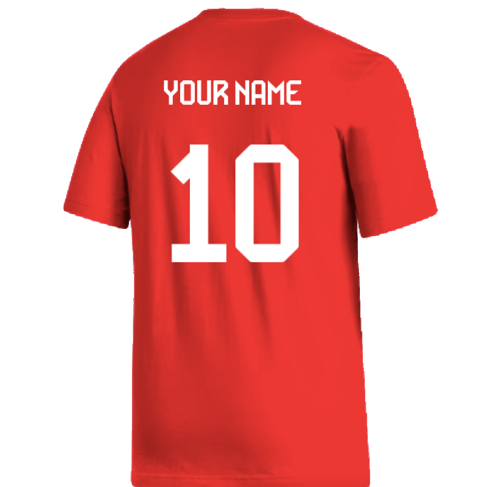 2024-2025 Bayern Munich DNA Tee (Red) (Your Name)