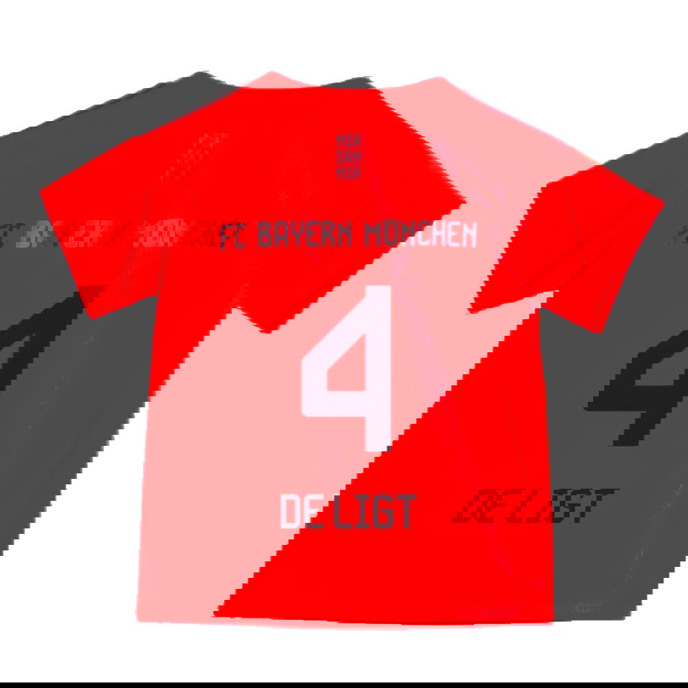 2024-2025 Bayern Munich Home Baby Kit (De Ligt 4)