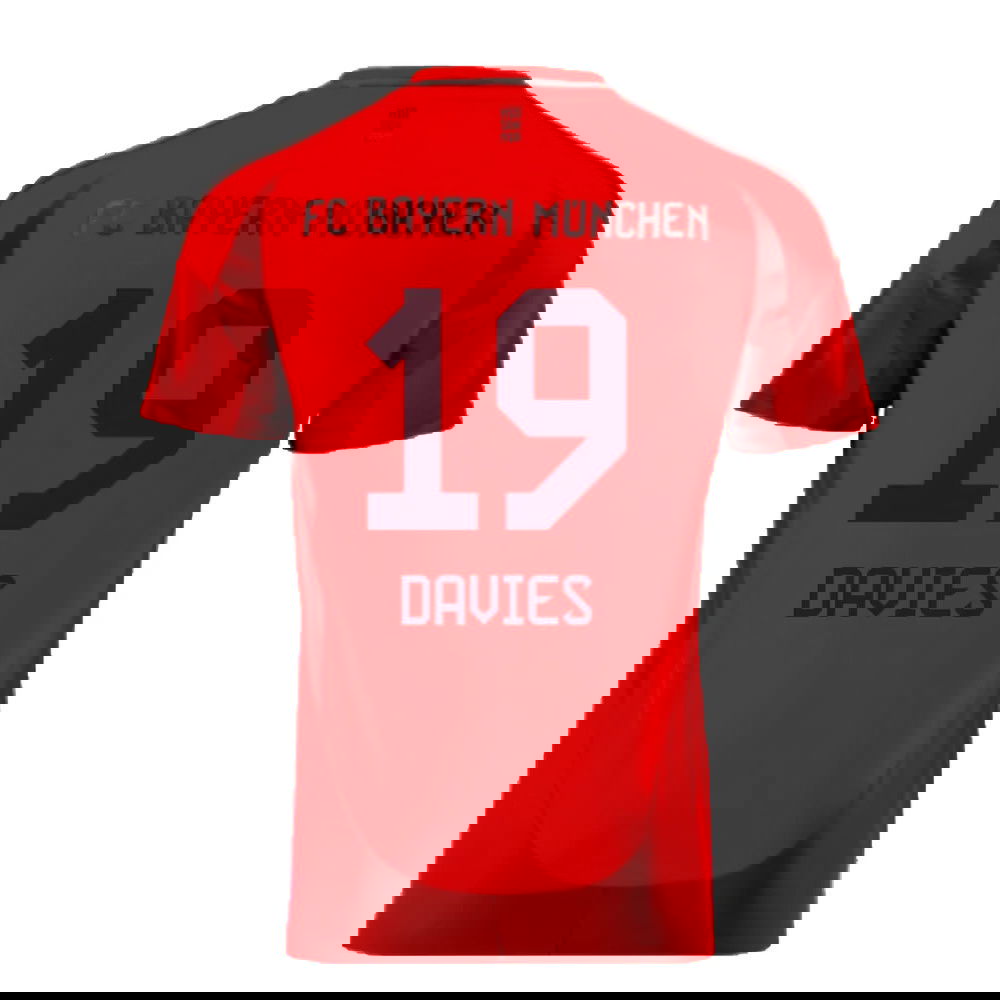 2024-2025 Bayern Munich Home Shirt (Kids) (Davies 19)