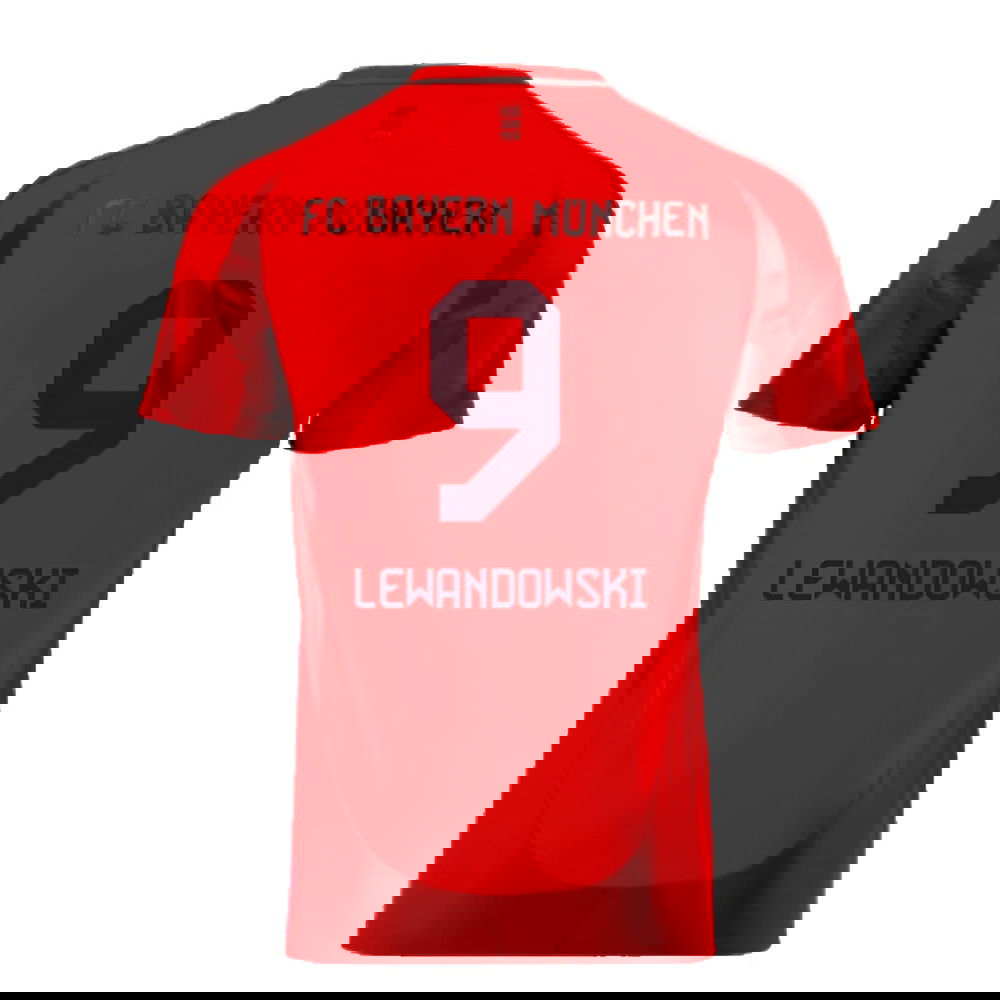 2024-2025 Bayern Munich Home Shirt (Lewandowski 9)